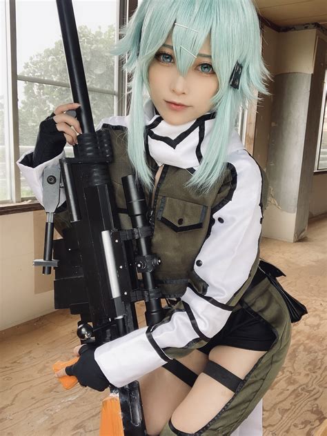 sinon cosplay|Sinon Cosplay